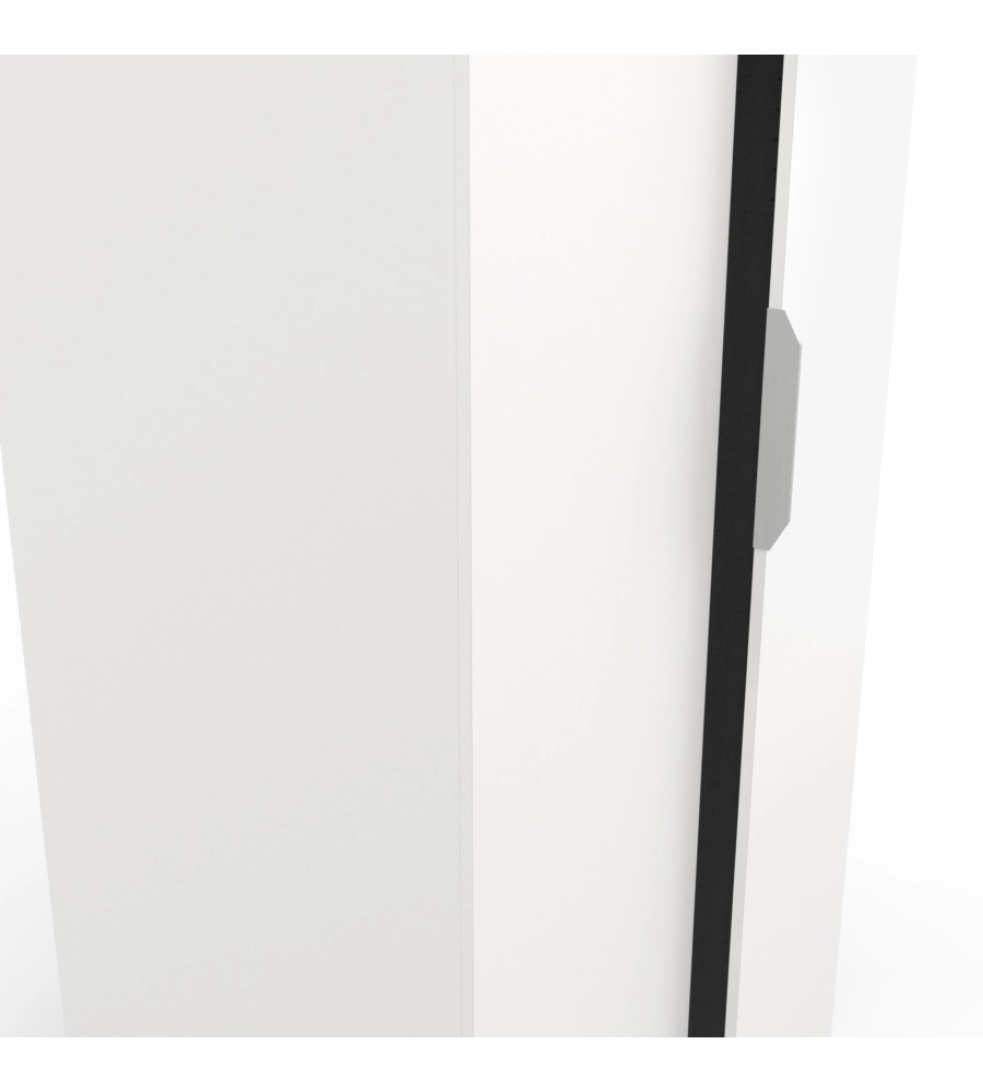 ARMADIO 2 ANTE BATTENTI BIANCO 79,4X51,1X203 CM