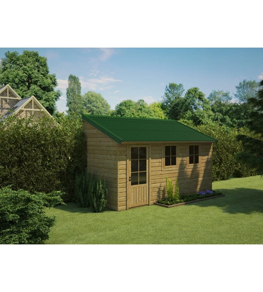 Lastra Onduline "Easyline" verde 100x76 cm