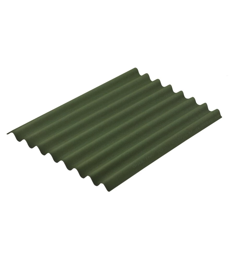 Lastra Onduline "Easyline" verde 100x76 cm
