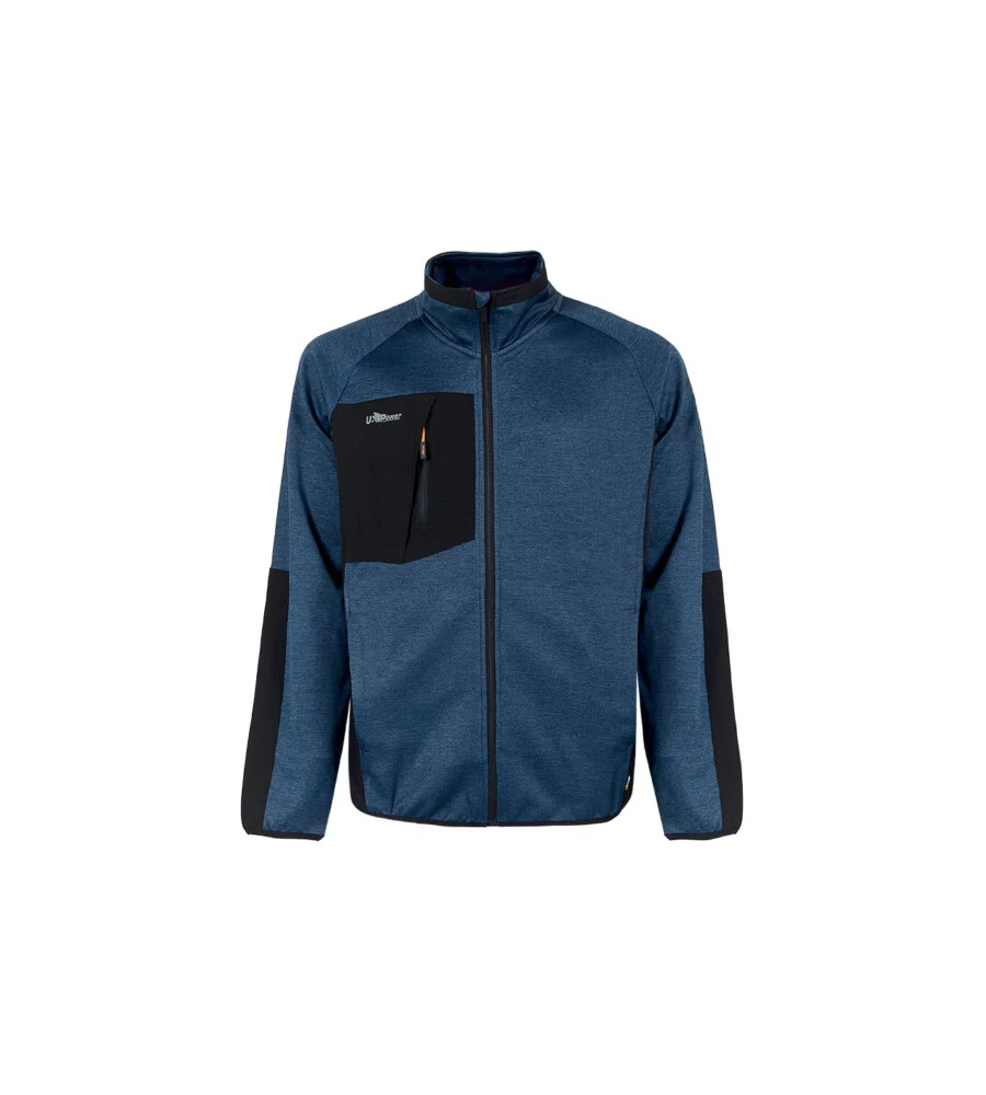 FELPA DA LAVORO U-POWER "HULL" BLU TG XL