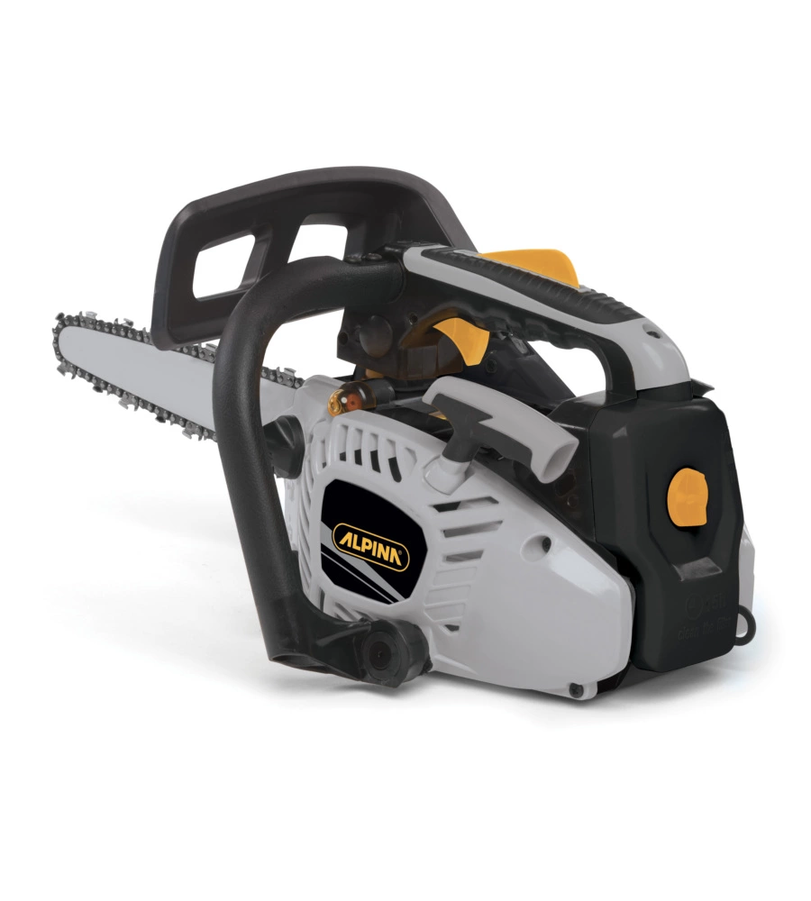 MOTOSEGA A SCOPPIO ALPINA "CARVING APR25C" BARRA 25 CM 2T 25,4 CC