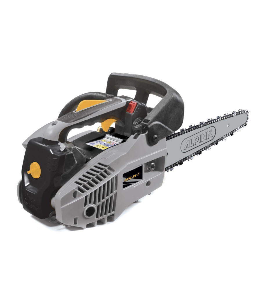 MOTOSEGA A SCOPPIO ALPINA "CARVING APR25C" BARRA 25 CM 2T 25,4 CC