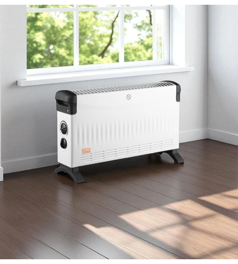TERMOCONVETTORE DA PAVIMENTO VINCO BIANCO 2000 W - COD. 70506