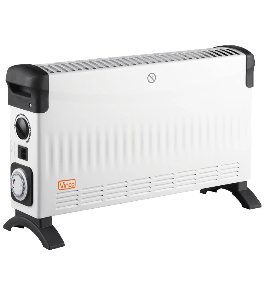 TERMOCONVETTORE DA PAVIMENTO VINCO "TURBO" BIANCO 2000 W - COD. 70507