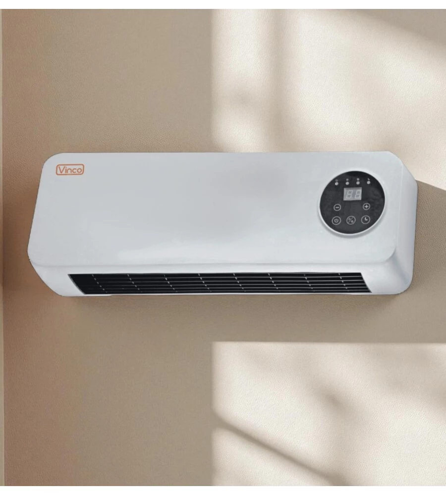 TERMOCONVETTORE DA PARETE VINCO BIANCO 2000 W - COD. 70322