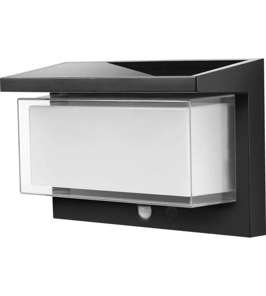 Luce solare da parete con sensore di movimento EuroGarden 2W