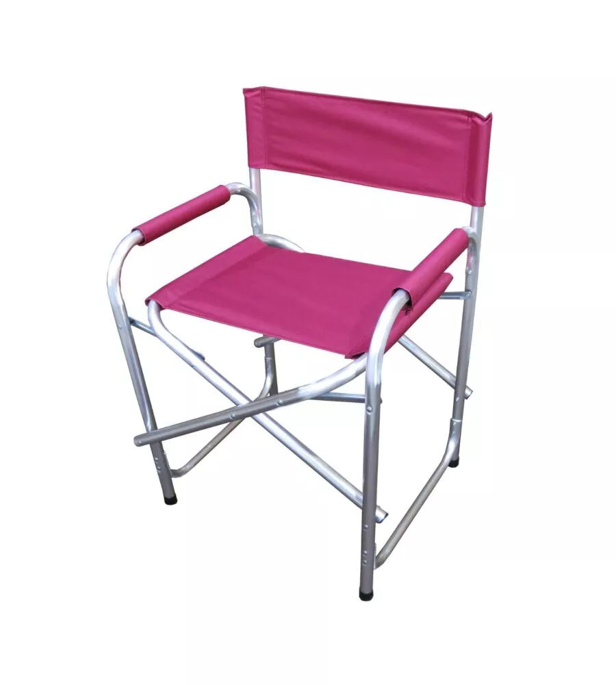 Sedia da giardino EuroGarden "Regista" fucsia 50x58x78 cm
