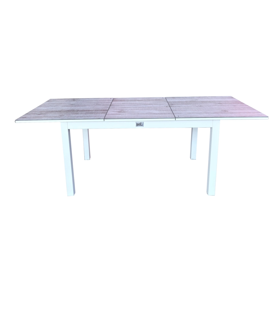 Tavolo da esterno allungabile EuroGarden in alluminio grigio 210/150x90x75 cm