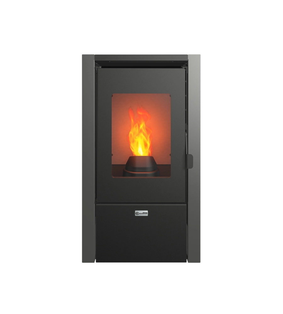 STUFA A PELLET CANADIAN STOVE "KLEO" GRIGIO 6,2 KW