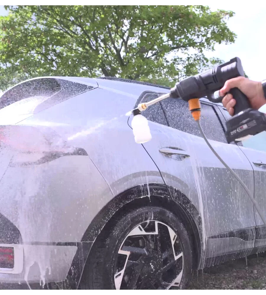 Idropulitrice a batteria a freddo portatile "Idro Jet Power" 25 bar 21V