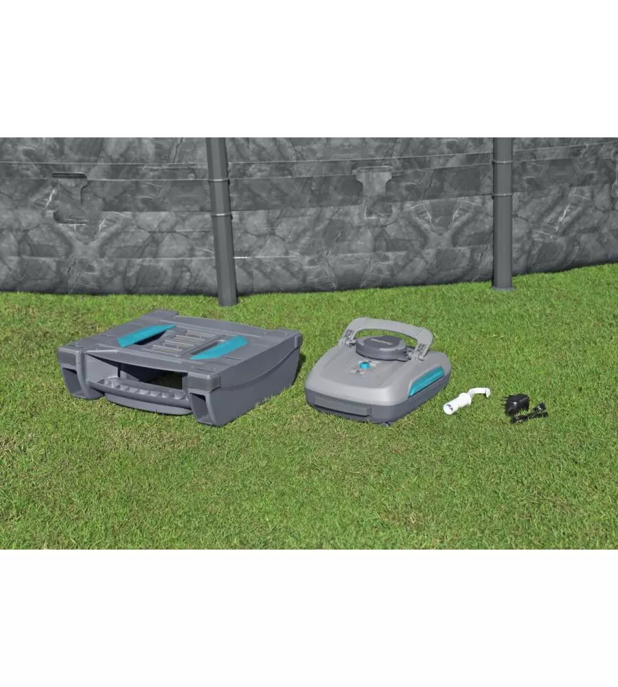 ROBOT PULIZIA PISCINA BESTWAY "AQUATRONIX G300" CON SKIMMER - COD. 58942