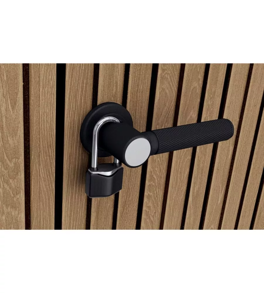 PORTATTREZZI MULTIUSO KETER "VERTICAL SHED VENETIAN" IN RESINA EFFETTO LEGNO 140X73,6X170,4 CM