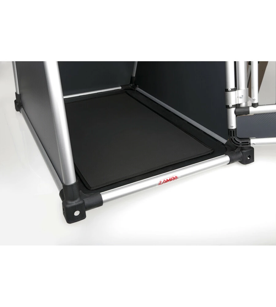 Trasportino animali per auto Lampa "Premium Type 2" in lega di alluminio 80x65x66 cm - cod. 60502