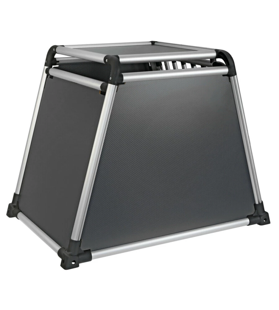 Trasportino animali per auto Lampa "Premium Type 7" in lega di alluminio 60x85x86 cm - cod. 60507