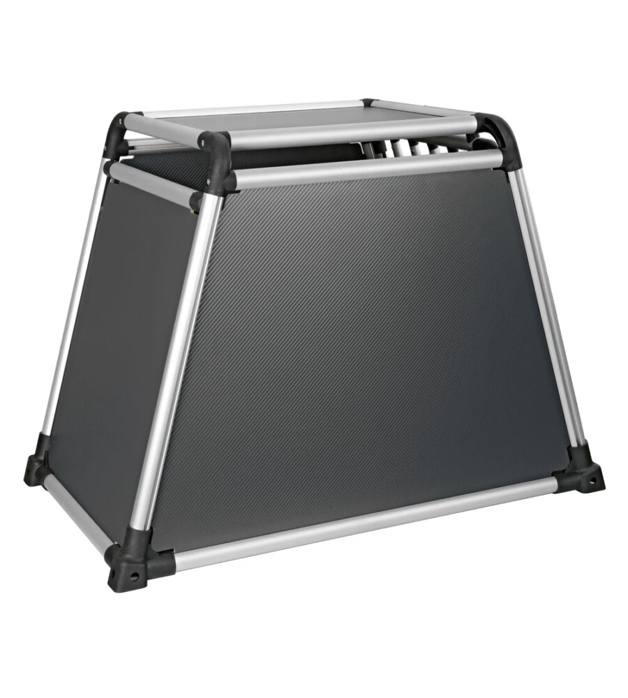 Trasportino animali per auto Lampa "Premium Type 8" in lega di alluminio 55x90x66 cm - cod. 60508