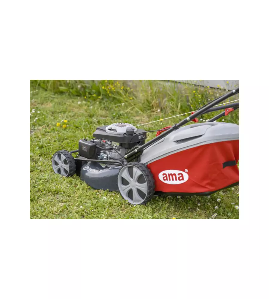 TAGLIAERBA A SCOPPIO TRAZIONATO AMA "NRT 535" TAGLIO 53 CM 4T 196 CC