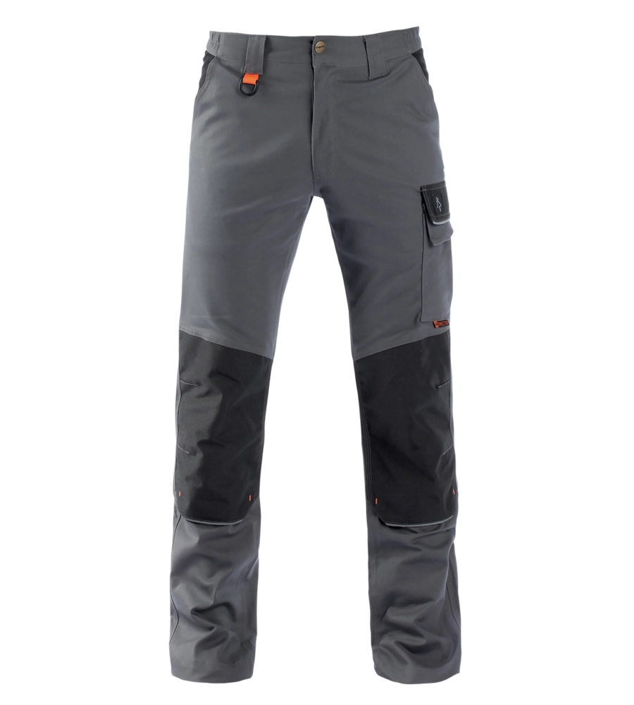 PANTALONE DA LAVORO KAPRIOL "TENERE PRO" GRIGIO E NERO TG XXXXL