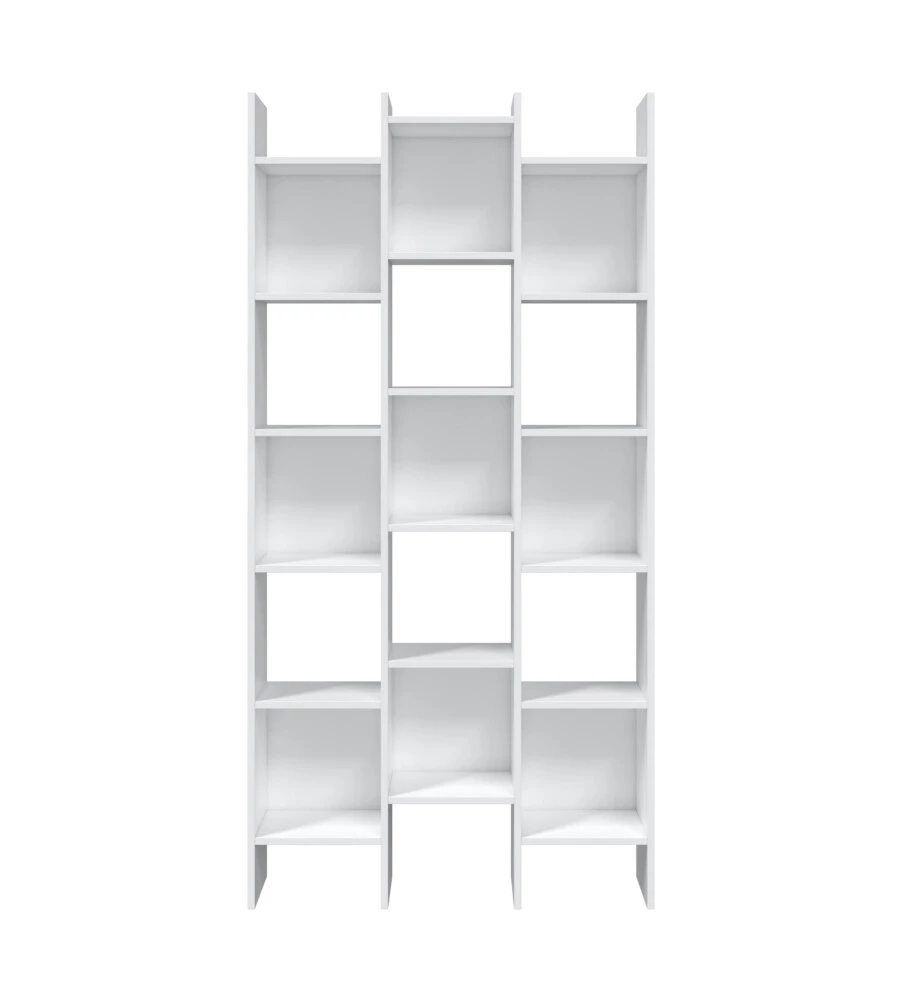 LIBRERIA "ITALIA" BIANCO OPACO 96X25X192 CM