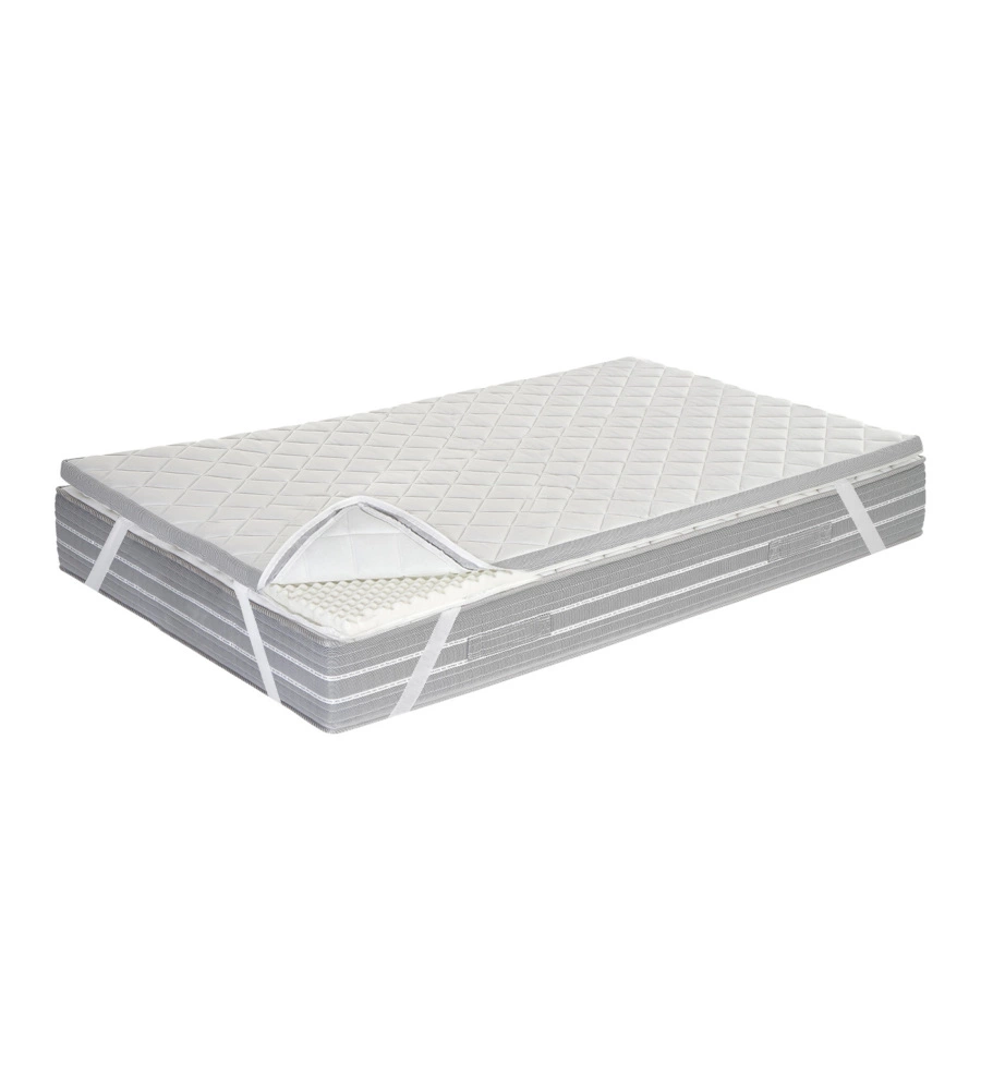 Topper piazza e mezza Dormir "Memory 3D" 140x190 cm