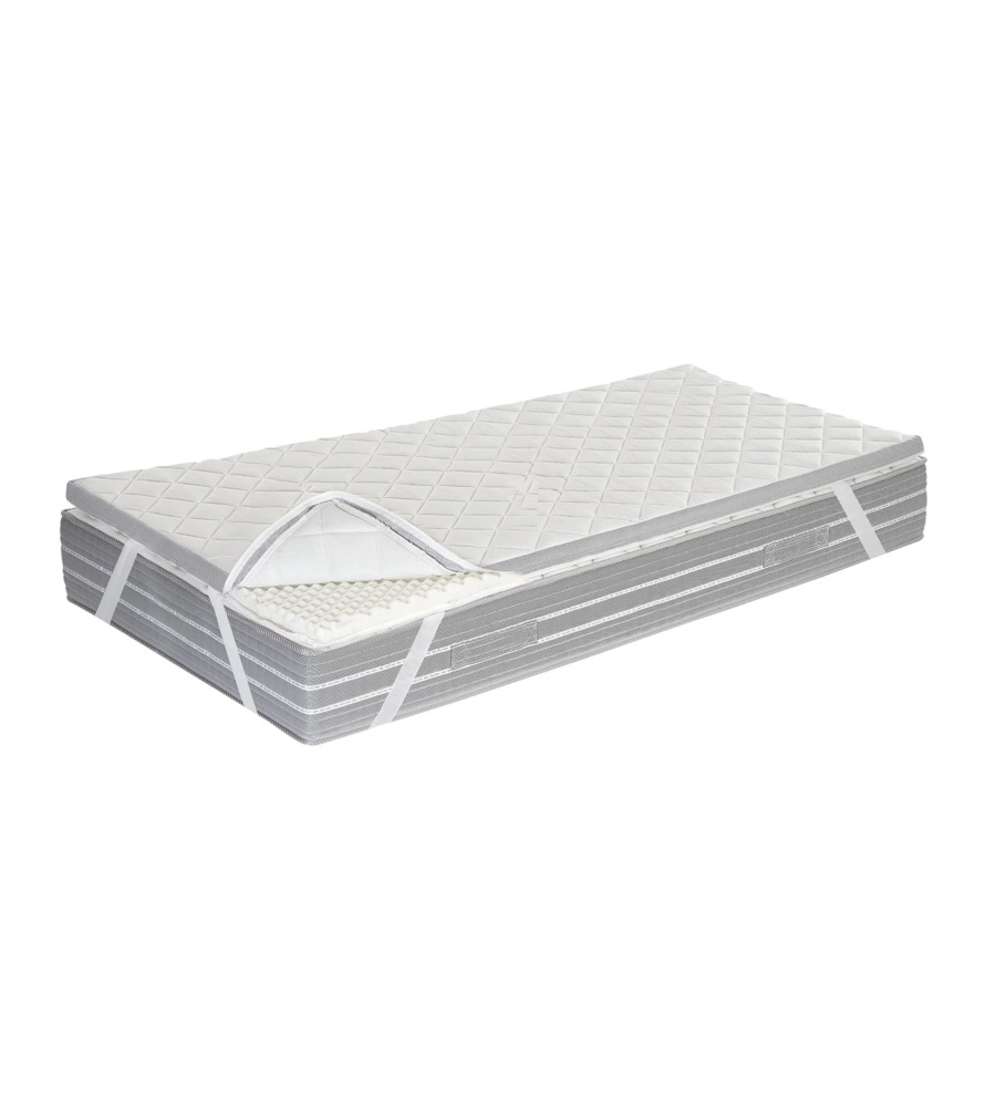 Topper piazza e mezza Dormir "Memory 3D" 120x190 cm