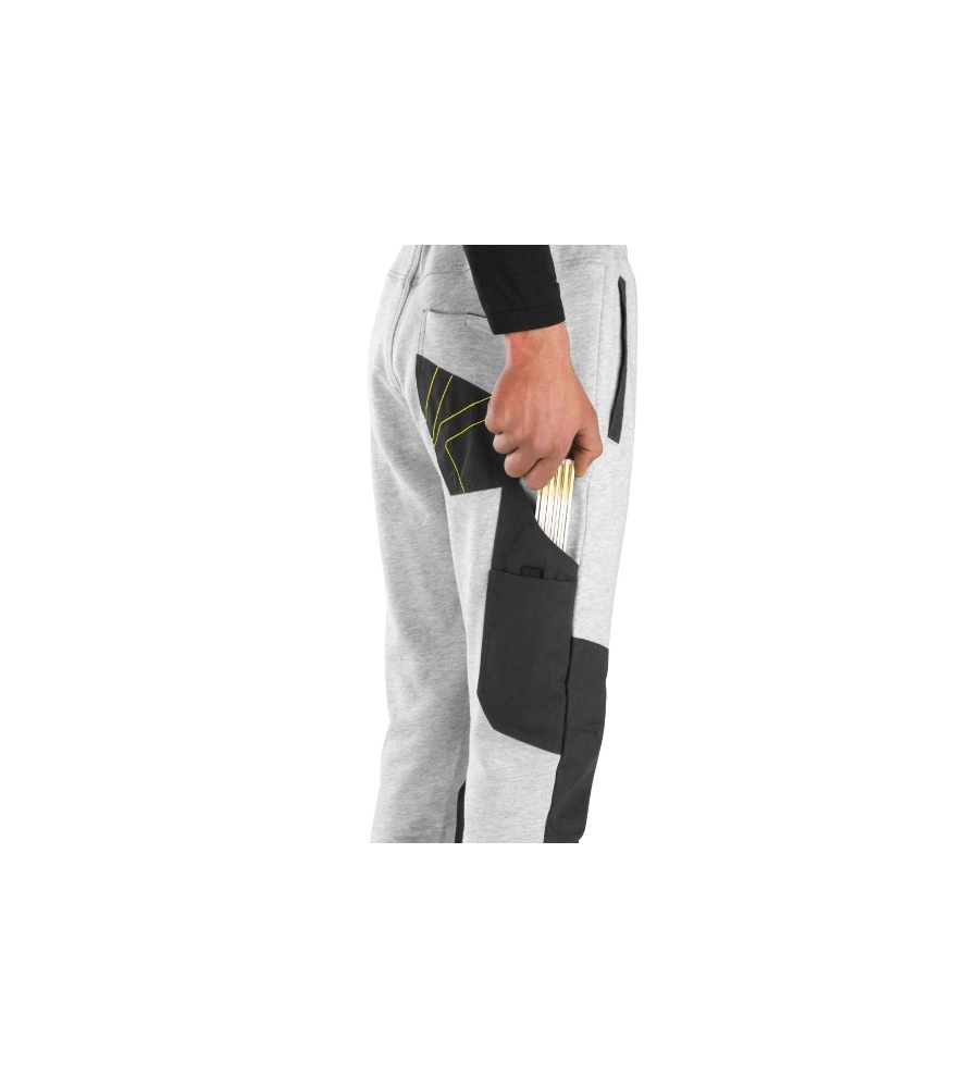 PANTALONI DA LAVORO KAPRIOL "SLICK" GRIGIO CHIARO TG XXL