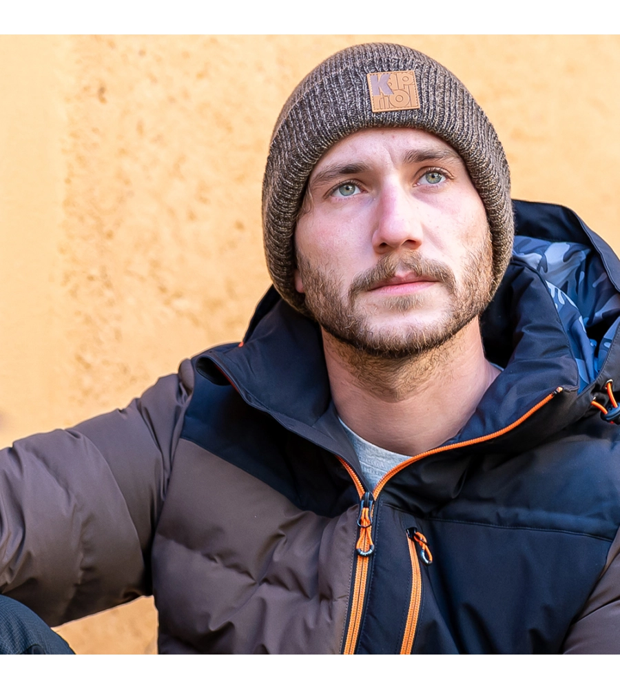 BERRETTO DA LAVORO KAPRIOL "WARM" MARRONE TG UNICA