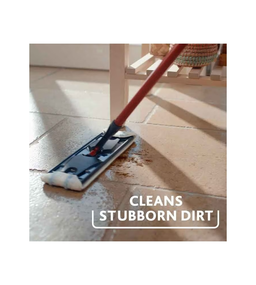 Sistema lavapavimenti Vileda "Flat Mop H2Pro" con piastra piatta