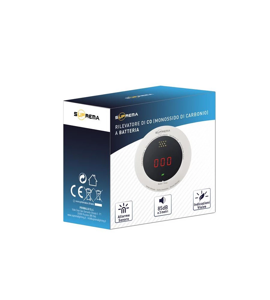 Rilevatore monossido di carbonio