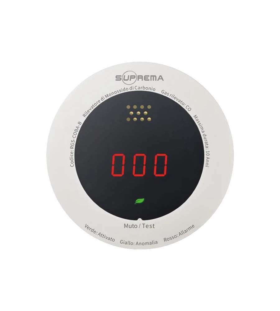 Rilevatore monossido di carbonio