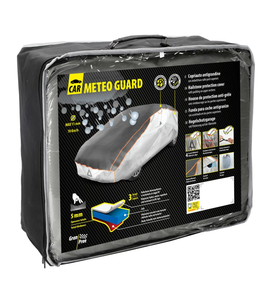 Telo antigrandine copriauto Gran-Pree "Meteo Guard XL" 530x178x120 cm - cod. 20405