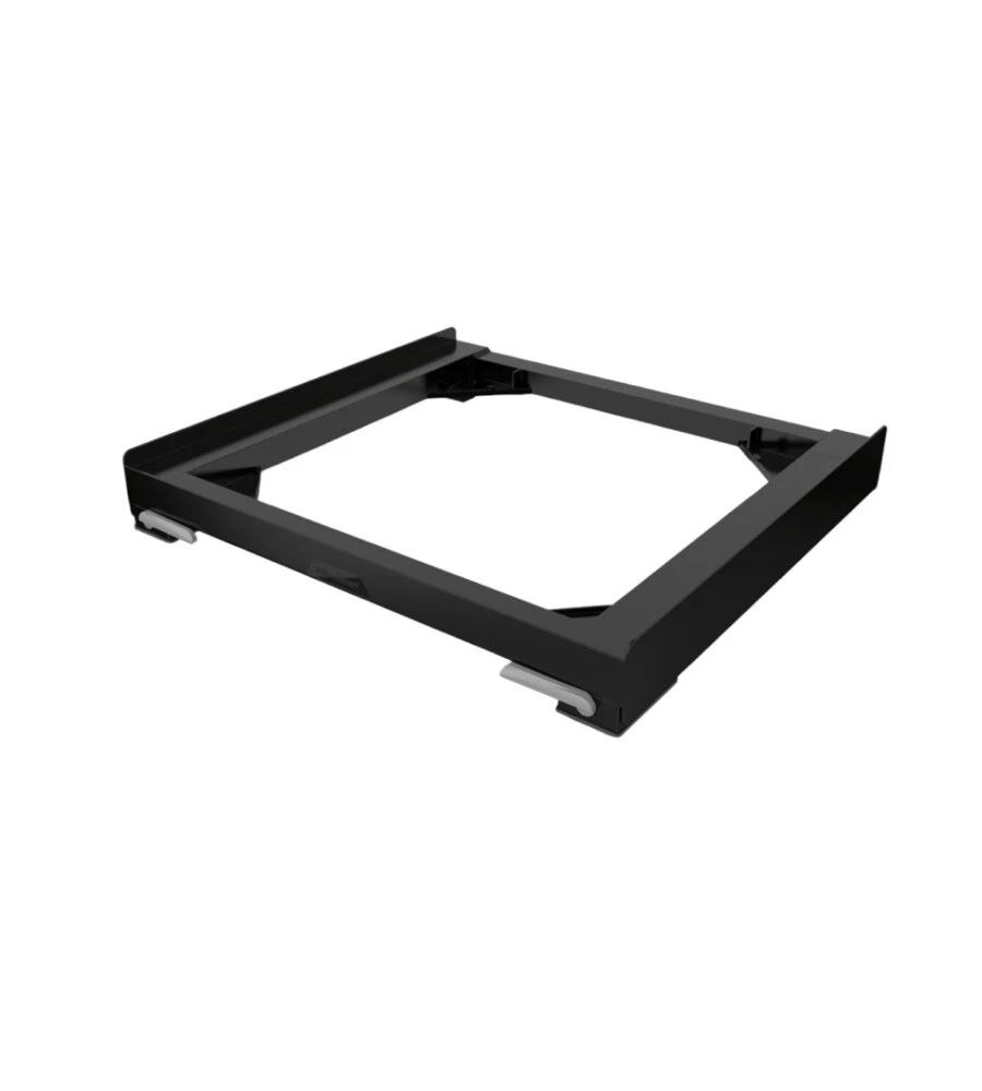 Base antivibrazione per lavatrice e asciugatrice con ruote e freni Meliconi "Move" nero 60x55x5,5 cm