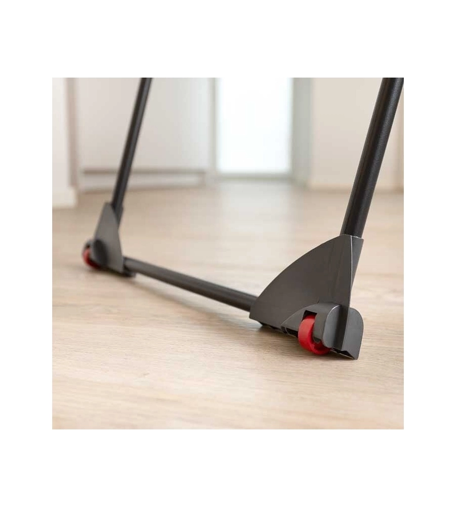 Stendibiancheria Vileda "Infinity Flex Ultimate" nero estensibile 117-205 cm