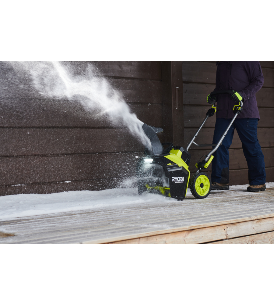 Spazzaneve a batteria Ryobi "RY18STX45A-240" 2 batterie 18V 4.0Ah e caricabatterie
