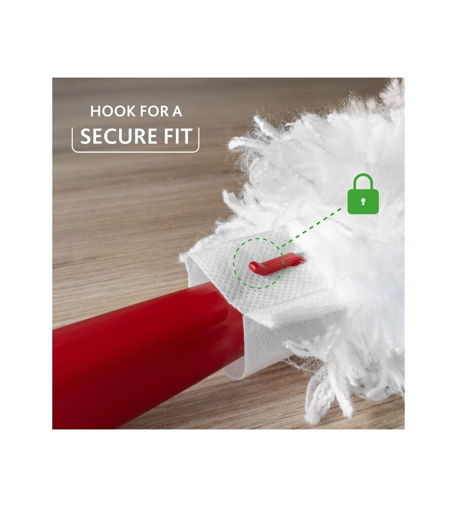 Cattura polvere Vileda "Flex and catch" con manico corto