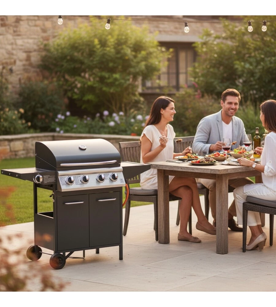 Barbecue a gas Arnold "Texas" 5 bruciatori