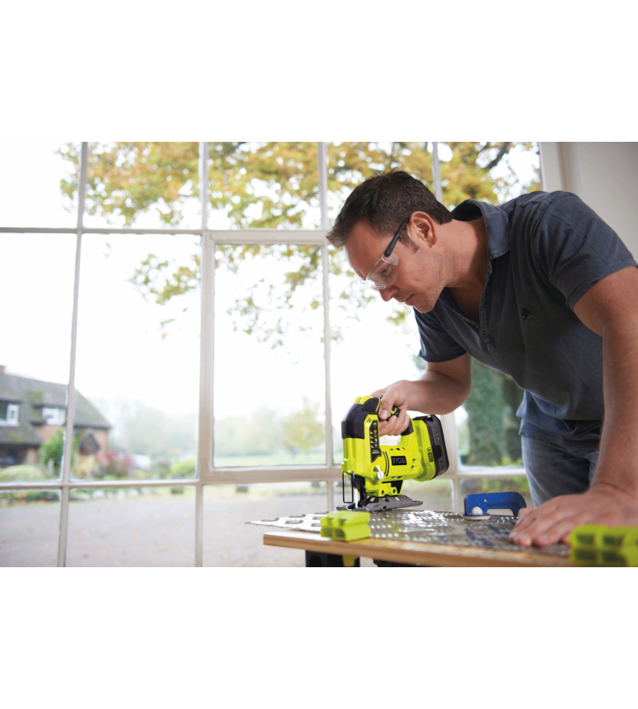 Kit valigetta trapano avvitatore e seghetto alternativo a batteria Ryobi "R18CK2PJ-1X40S" 18V 4Ah