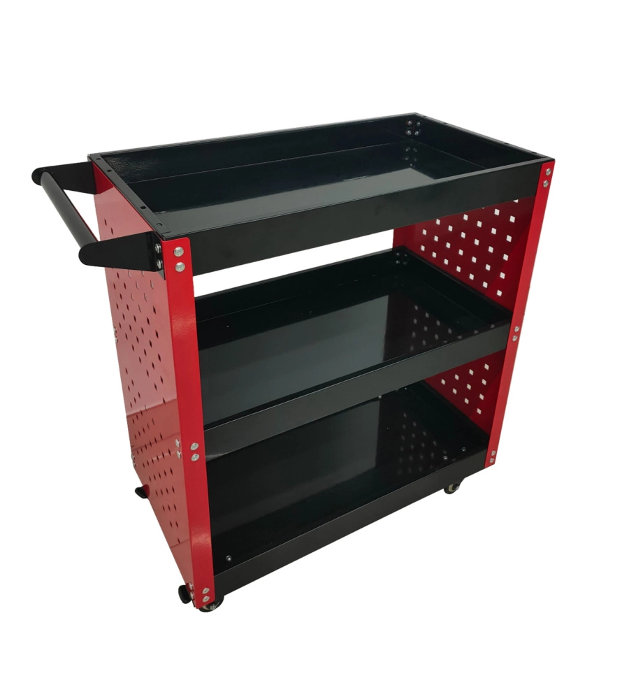 Carrello porta attrezzi Essenza 3 ripiani 75x35x72 cm