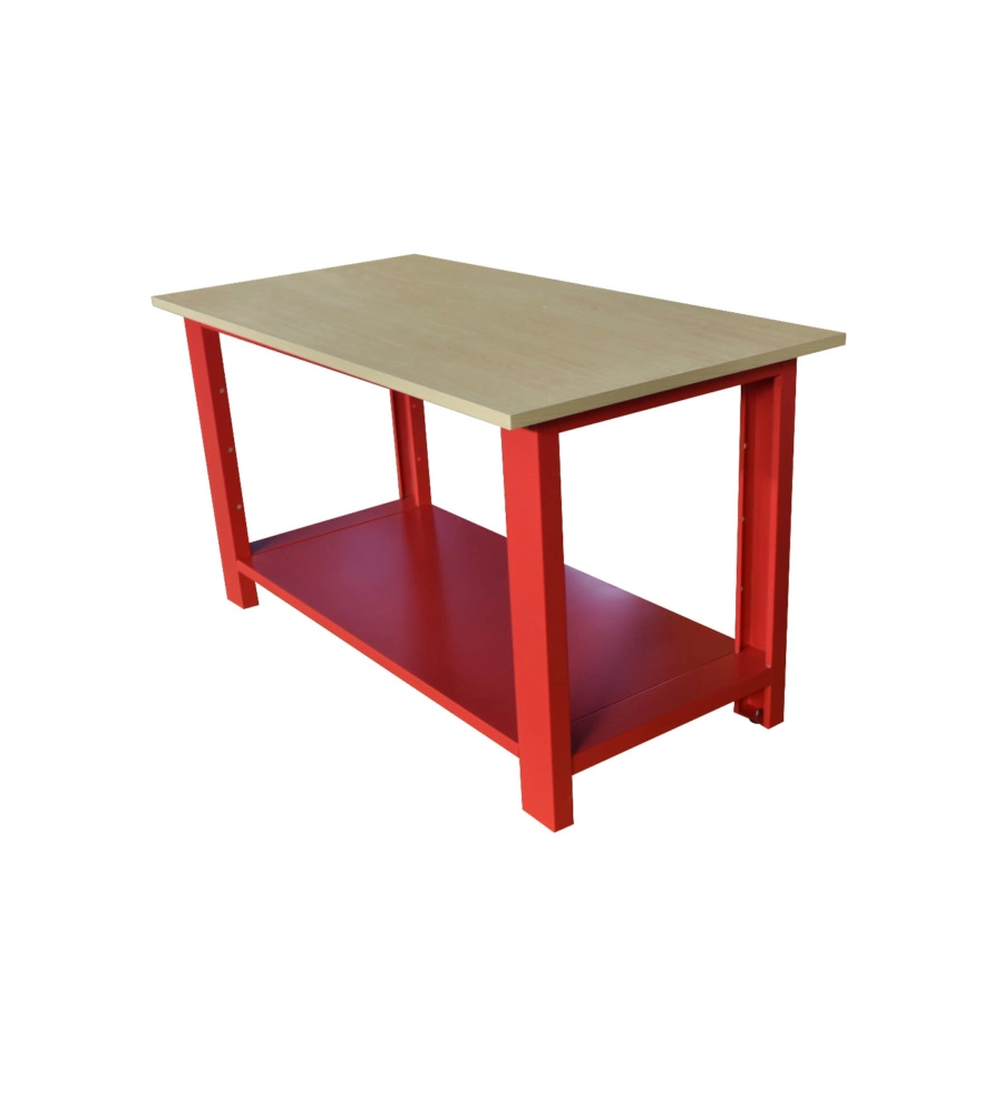 Banco da lavoro Essenza in acciaio 150x75x80 cm