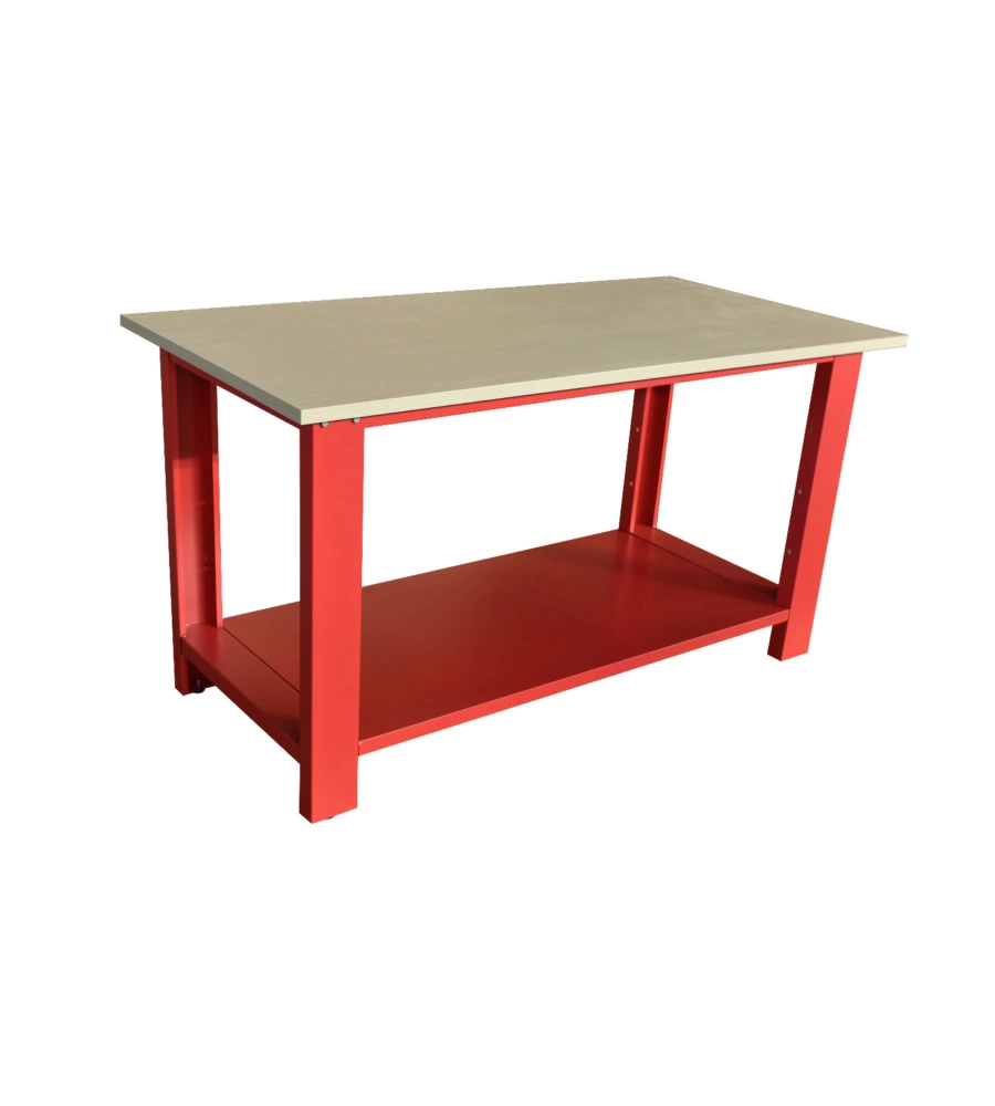 Banco da lavoro Essenza in acciaio 150x75x80 cm