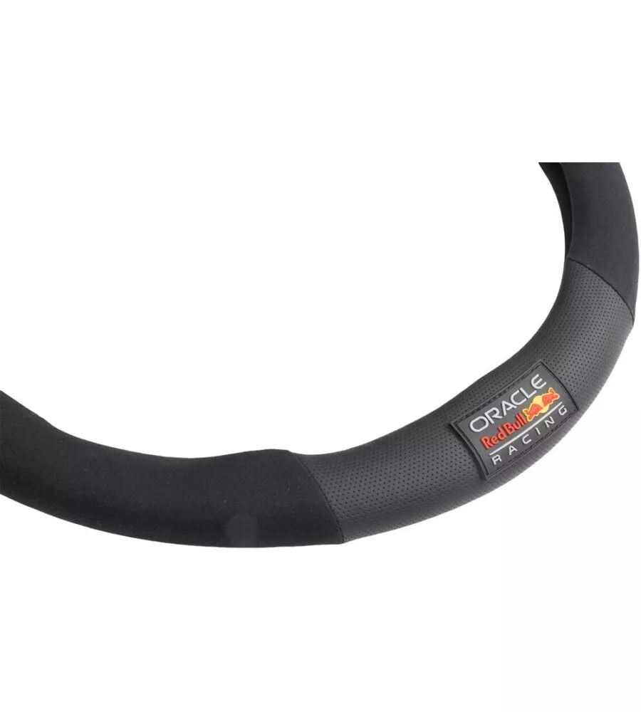 Coprivolante auto universale RedBull "Powerbar" nero e rosso 38 cm