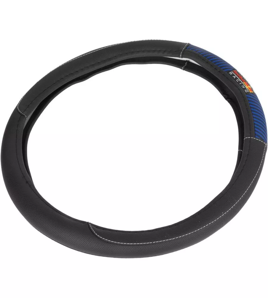 Coprivolante auto universale RedBull "Blended Lines" nero e bianco 38 cm