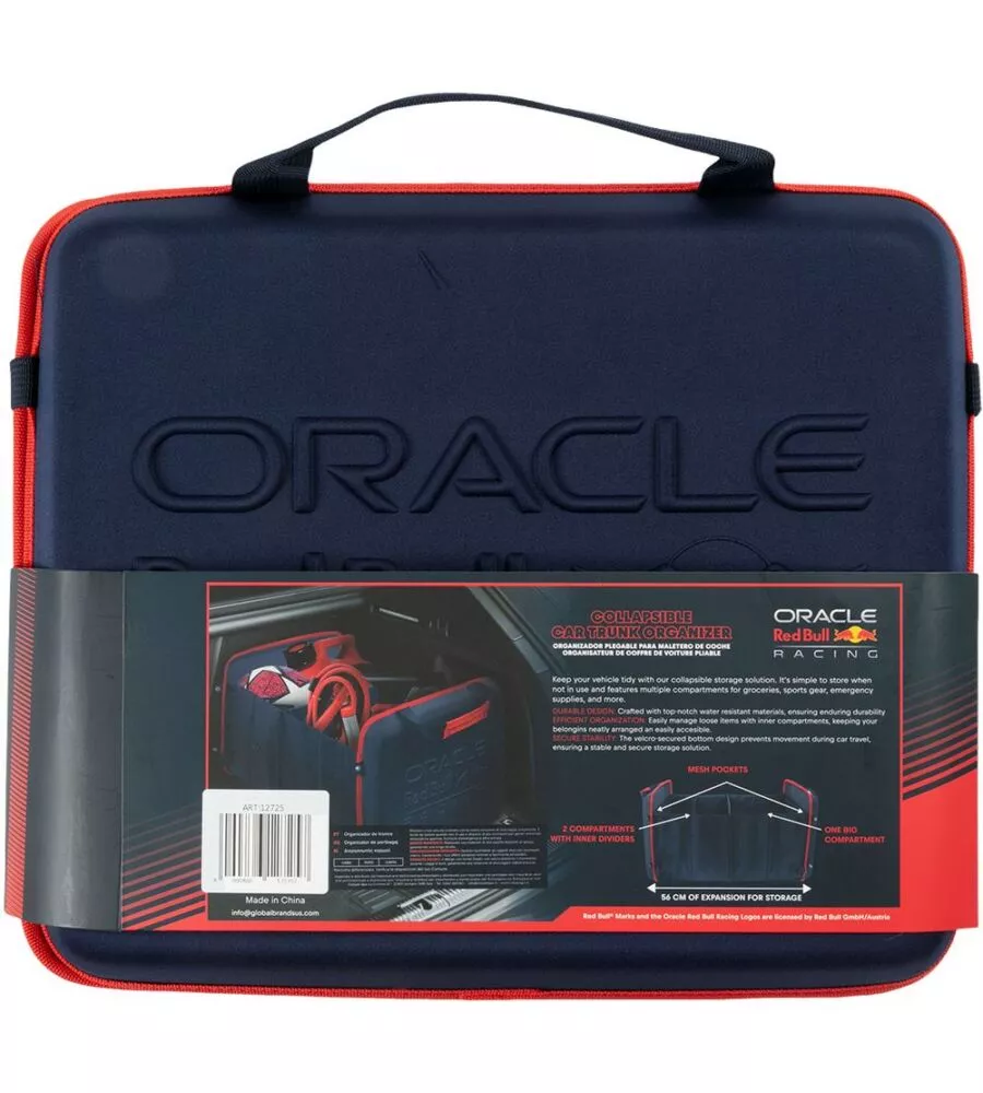 Organizer per bagagliaio auto RedBull "Embossed" blu