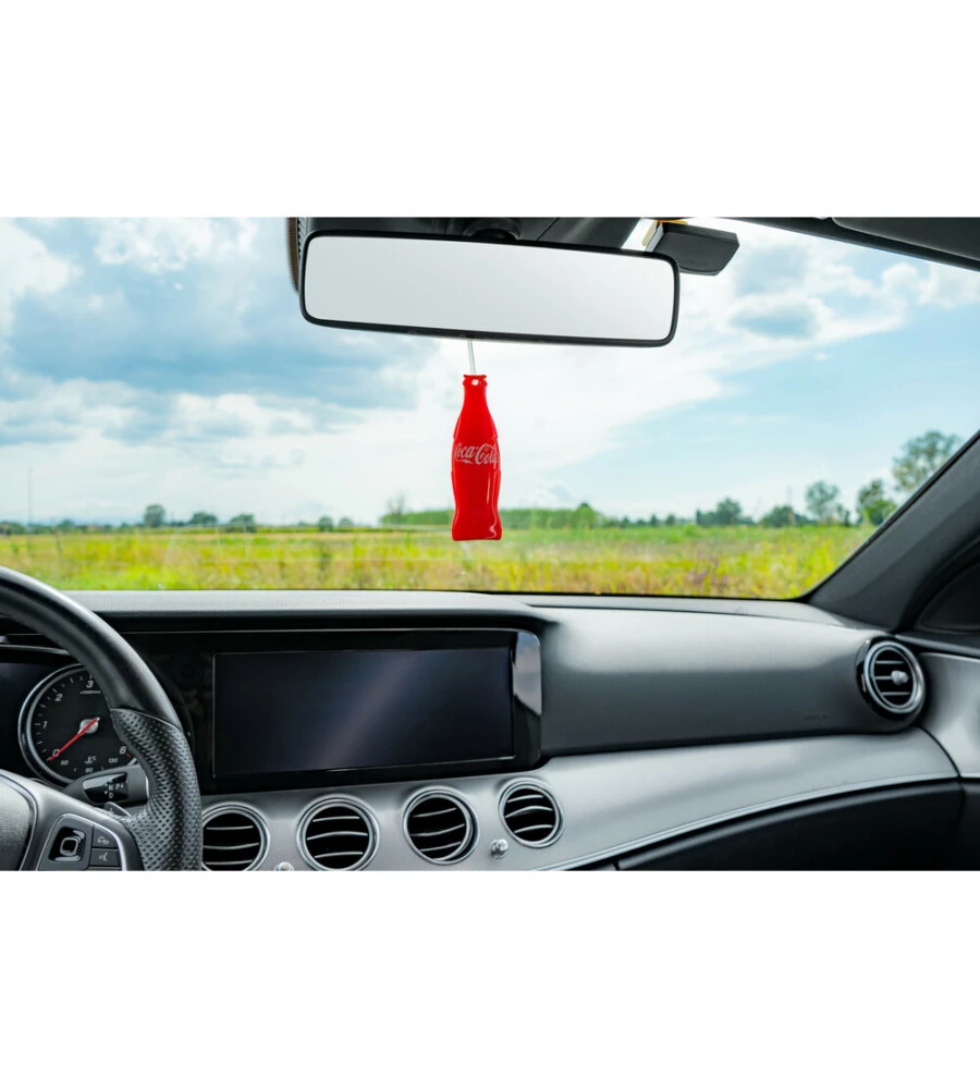 Profumatore auto bottiglia Coca Cola fragranze assortite