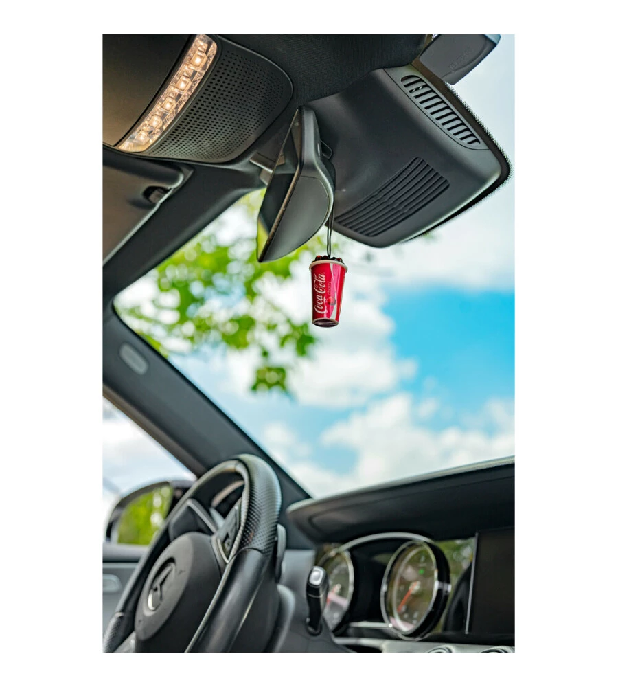 Profumatore auto bicchiere Coca Cola fragranze assortite