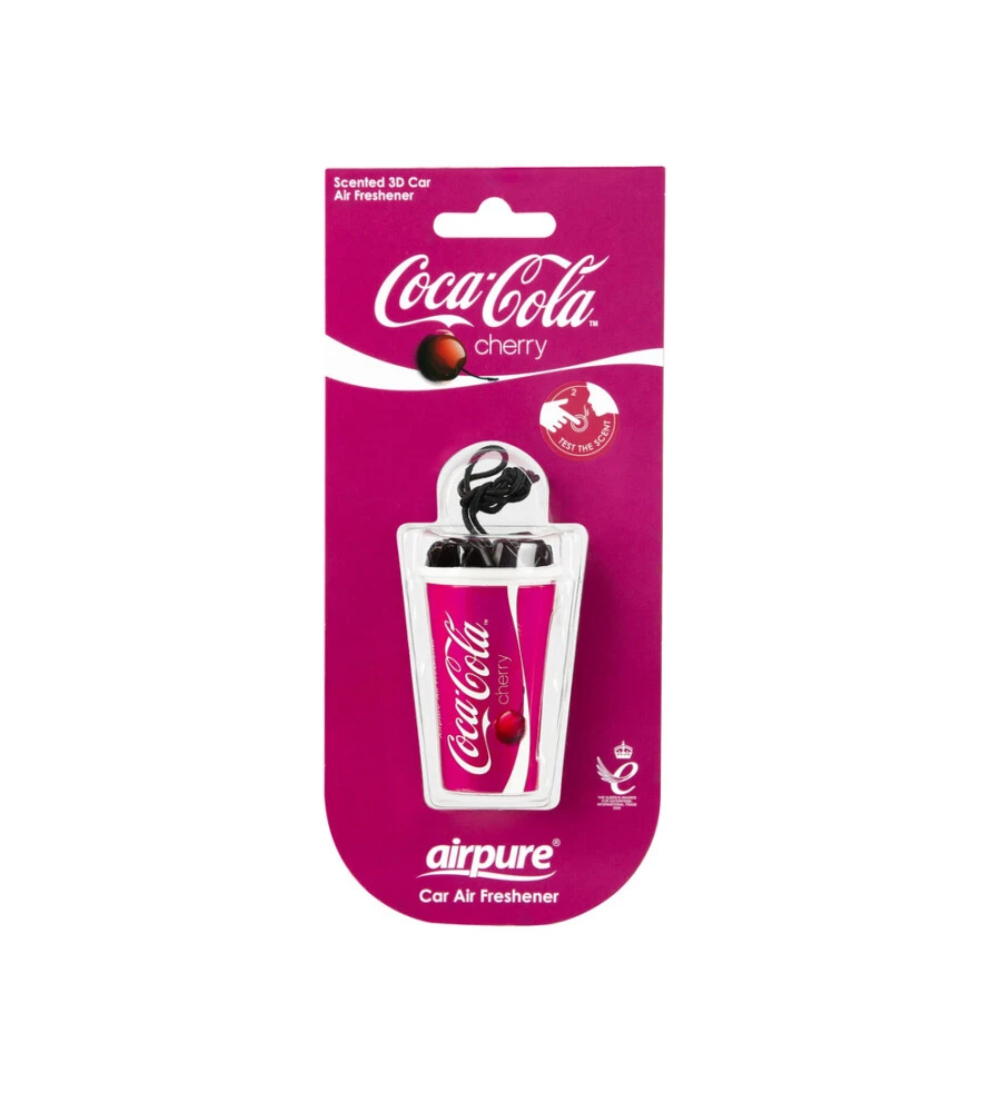 Profumatore auto bicchiere Coca Cola fragranze assortite