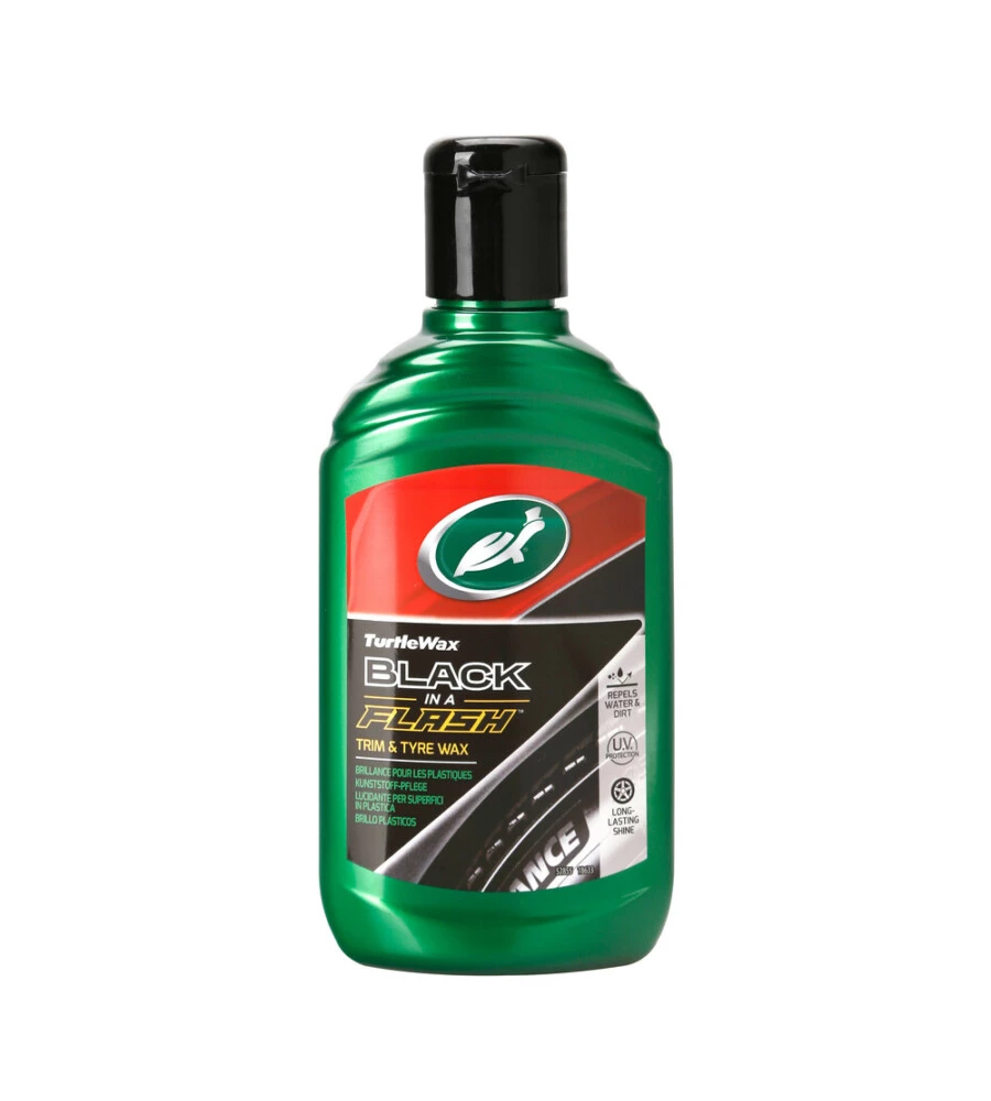 Trattamento per plastiche esterne e pneumatici TurtleWax 300ml