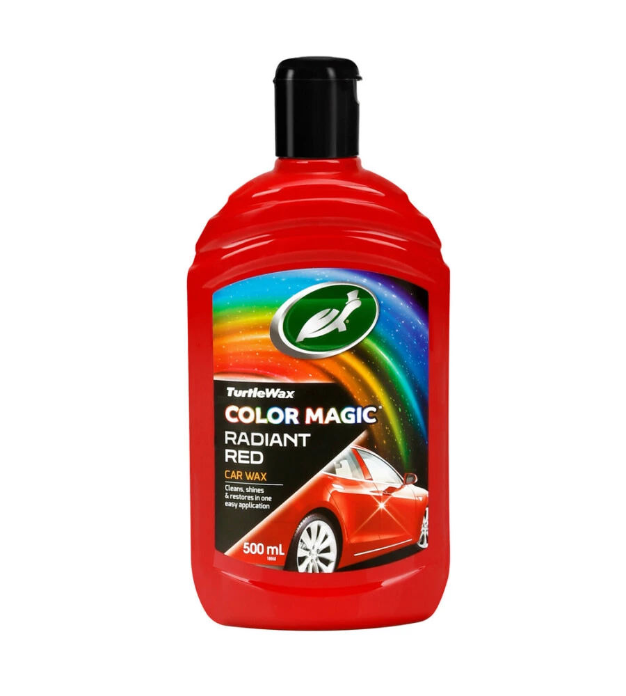 Cera protettiva TurtleWax "Color Magic" rosso 500ml
