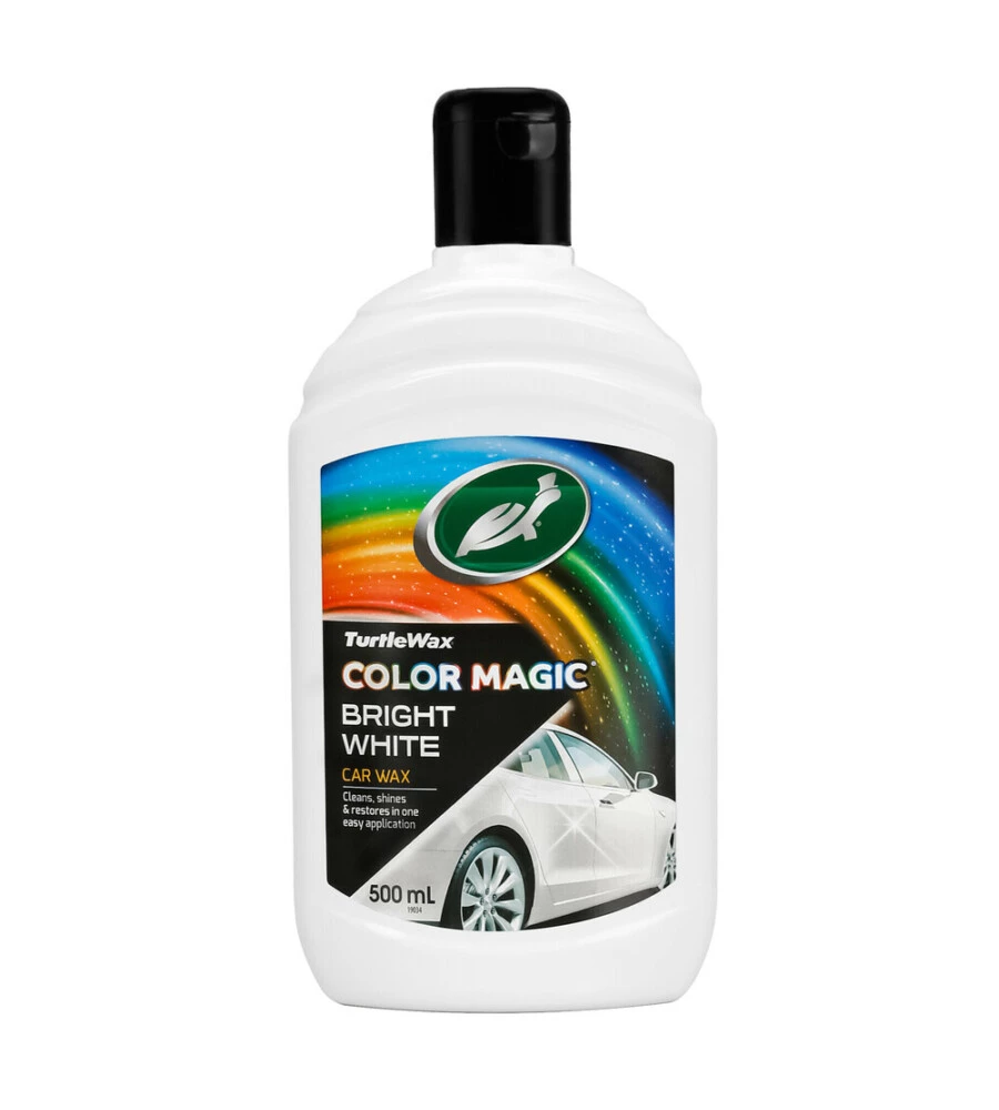 Cera protettiva TurtleWax "Color Magic" bianco 500ml