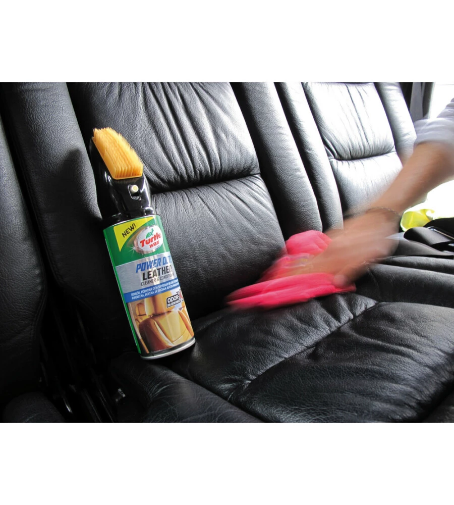 Pulitori e balsamo per interni in pelle TurtleWax 400ml