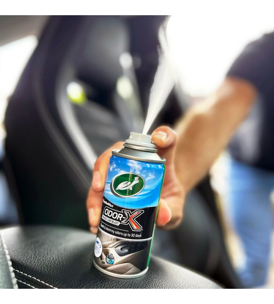 Spray elimina odori TurtleWax "Odor-X" profumazione auto nuova 100ml